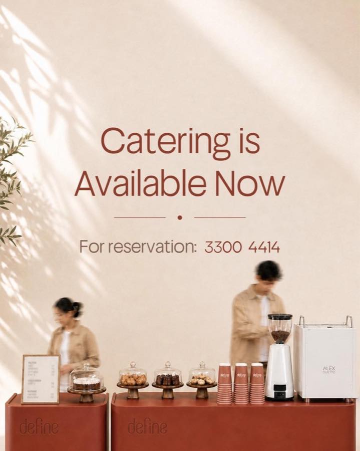 Define catering coffee bar and pastries for events